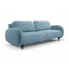 Canapea Extensibila Soft, 232x109x95 cm, Stofa - Albastra picture - 3