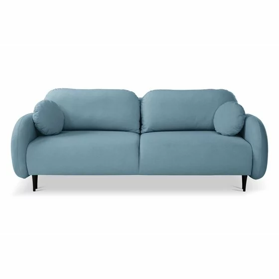 Canapea Extensibila Soft, 232x109x95 cm, Stofa - Albastra picture - 2