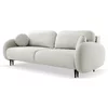 Canapea Extensibila Soft, 232x109x95 cm, Stofa - Beige picture - 5