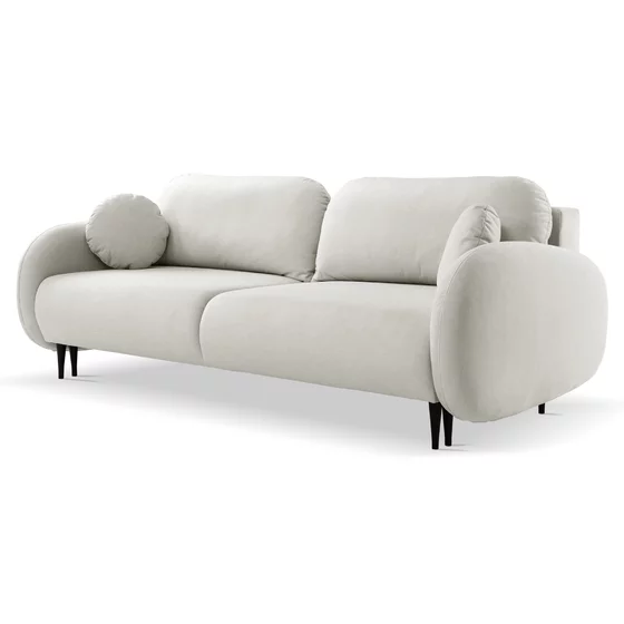Canapea Extensibila Soft, 232x109x95 cm, Stofa - Beige picture - 5