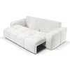 Canapea Extensibila Soho, 259x99x91 cm, Stofa - Crem picture - 3