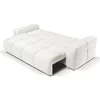 Canapea Extensibila Soho, 259x99x91 cm, Stofa - Crem picture - 5