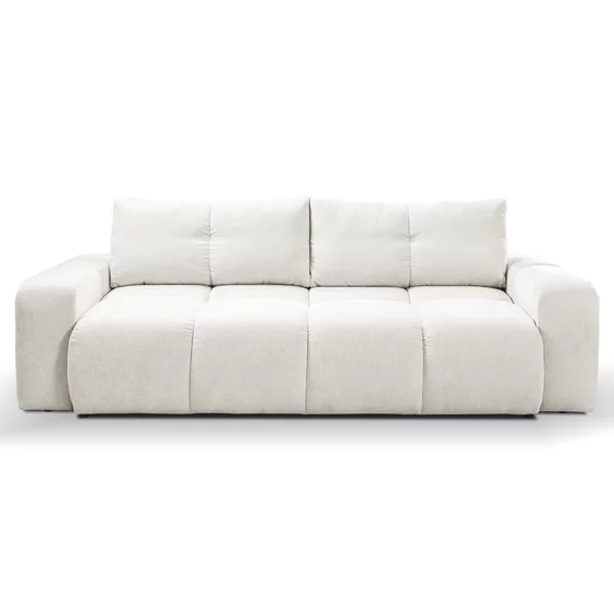 Canapea Extensibila Soho, 259x99x91 cm, Stofa - Crem picture - 10