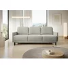 Canapea Extensibila Solo, 212x97x87 cm, Stofa POSO 100 Gri Deschis picture - 1