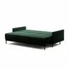 Canapea Extensibila Solo, 212x97x87 cm, Stofa POSO 14 - Verde Inchis picture - 6