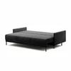 Canapea Extensibila Solo, 212x97x87 cm, Stofa POSO 60 Gri Inchis picture - 6