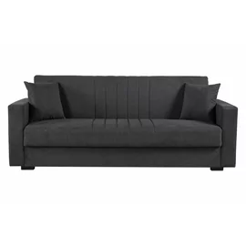 Canapea Extensibila Star, 214x80x87 cm, Stofa - Gri