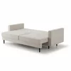 Canapea Extensibila Tivoli,  224x95x91 cm, Catifea, Beige picture - 7