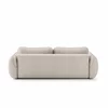 Canapea Extensibila Umea, 257x108x92 cm, Stofa, Beige picture - 7