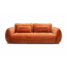Canapea Extensibila Umea, 257x108x92 cm, Stofa, Caramiziu