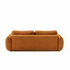 Canapea Extensibila Umea, 257x108x92 cm, Stofa, Caramiziu picture - 7