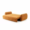 Canapea Extensibila Umea, 257x108x92 cm, Stofa, Caramiziu picture - 9