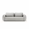 Canapea Extensibila Umea, 257x108x92 cm, Stofa, Gri Platina picture - 4