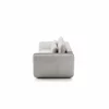 Canapea Extensibila Umea, 257x108x92 cm, Stofa, Gri Platina picture - 6