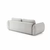 Canapea Extensibila Umea, 257x108x92 cm, Stofa, Gri Platina picture - 8