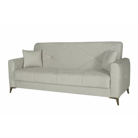 Canapea Extensibila Vamos, 220x90x98 cm, Stofa - Beige picture - 2
