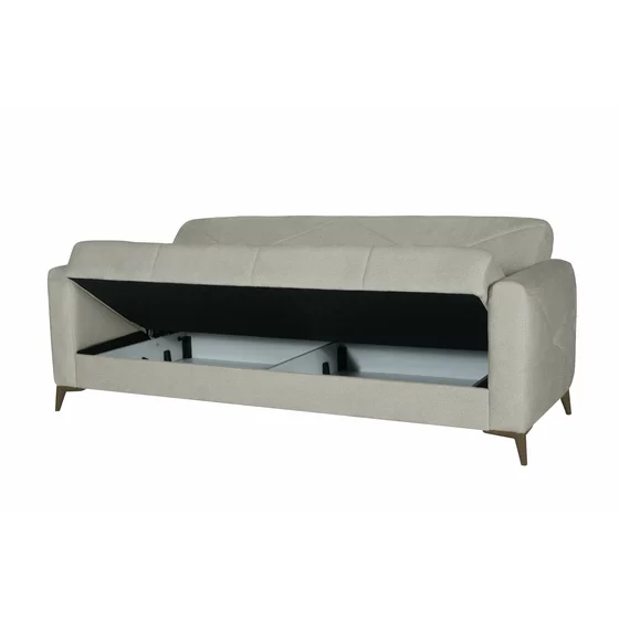 Canapea Extensibila Vamos, 220x90x98 cm, Stofa - Beige picture - 3