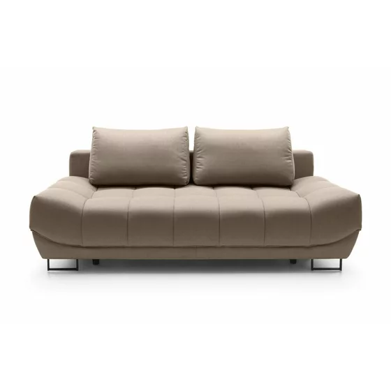 Canapea extensibila Venice, 218x112x93 cm, Stofa Beige Inchis picture - 3