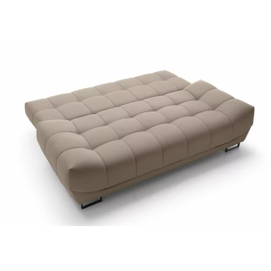 Canapea extensibila Venice, 218x112x93 cm, Stofa Beige Inchis picture - 2