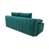 Canapea Extensibila Zeno, 194x94x95 cm, Stofa, Verde picture - 3