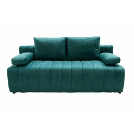 Canapea Extensibila Zeno, 194x94x95 cm, Stofa, Verde