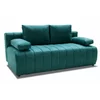 Canapea Extensibila Zeno, 194x94x95 cm, Stofa, Verde picture - 1
