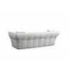 Canapea Fixa Boxer, 240x106x75 cm - Stofa Tip Boucle, Crem picture - 2