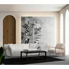 Canapea Fixa Boxer, 240x106x75 cm - Stofa Tip Boucle, Crem picture - 3