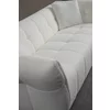 Canapea Fixa Boxer, 240x106x75 cm - Stofa Tip Boucle, Crem picture - 6