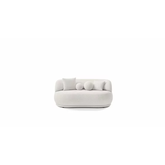 Canapea Gio Mini, 188x96x78 cm, Stofa Ambriamo, Crem 04 picture - 2