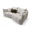 Canapea Laura, 240x124x88 cm, Stofa Beige picture - 2