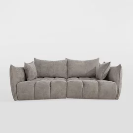 Canapea Laura, 240x124x88 cm, Stofa Taupe