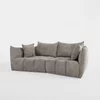 Canapea Laura, 240x124x88 cm, Stofa Taupe picture - 2