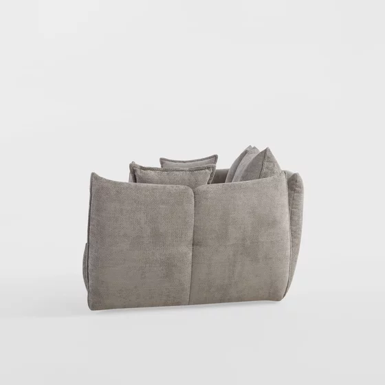 Canapea Laura, 240x124x88 cm, Stofa Taupe picture - 3