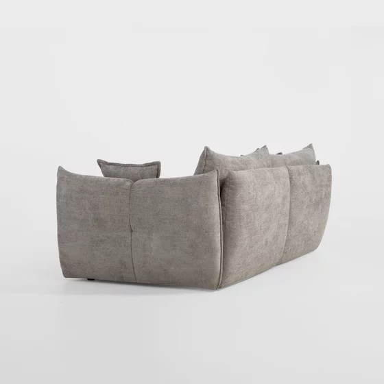 Canapea Laura, 240x124x88 cm, Stofa Taupe picture - 4