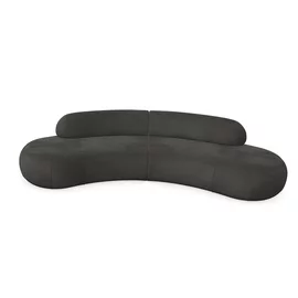 Canapea Soul, COTTL-COTTR, 346x103x77 cm, Stofa Boucle Abriamo 08