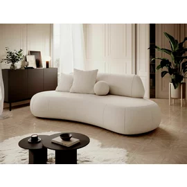 Canapea Soul Fara Brate, 253x100x77 cm, Stofa,Beige Deschis
