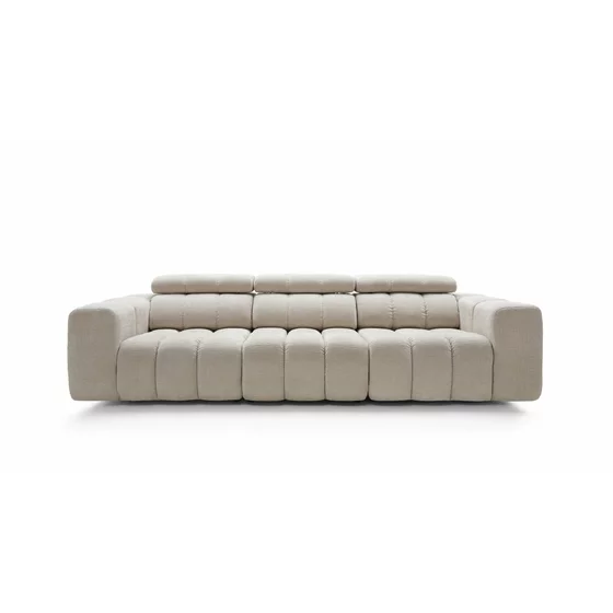 Canapea Zurich A1-1-1A,  287x113x78-100 cm, Stofa Over The Horizon 08, Beige picture - 2