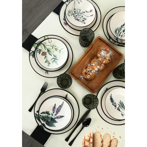 Ceramica Serviciu de Masa (18 Bucati) TY140518F022A29DM00MAET600 - Multicolor picture - 1