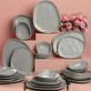 Ceramica Serviciu de Masa (24 Bucati) CTKYEMEKTETRA6470000000024 - Gri picture - 1