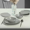 Ceramica Serviciu de Masa (24 Bucati) CTKYEMEKTETRA6470000000024 - Gri picture - 2