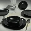 Ceramica Serviciu de Masa (24 Bucati) CTKYEMEKTETRA9560000000024 - Negru picture - 2