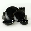 Ceramica Serviciu de Masa (24 Bucati) TY040424F650A841600MAET600 - Negru/Auriu picture - 3