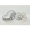 Ceramica Serviciu de Masa (24 Bucati) TY140524F022A29DM00MAET600 -Alb/Verde/Violet/Negru picture - 8