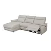 Coltar Cu Recliner Fisher U50763M, 259x162.5x101.5 h cm, Piele Naturala, Crem picture - 6