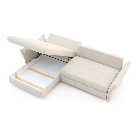 Coltar Extensibil Acero, 275x174x89 cm, Stofa, Beige-Aragon 03 picture - 4