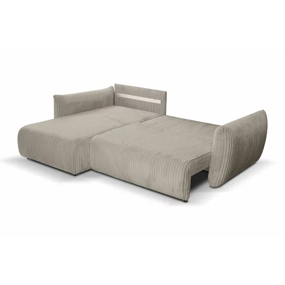 Coltar Extensibil Allora, 257x177x88, Stofa, Beige picture - 3