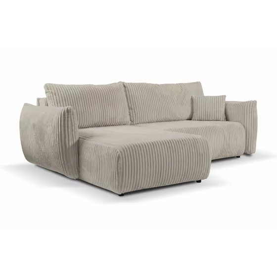Coltar Extensibil Allora, 257x177x88, Stofa, Beige picture - 7