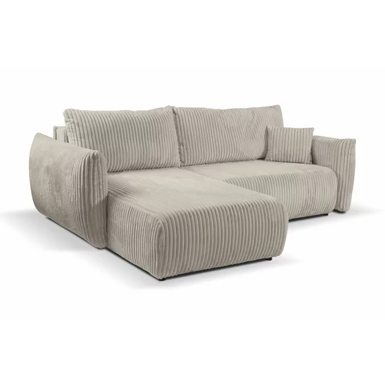 Coltar Extensibil Allora, 257x177x88, Stofa, Beige picture - 8