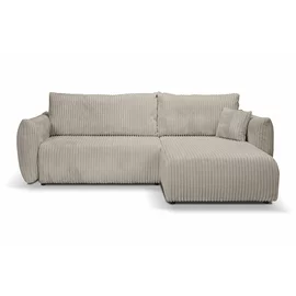 Coltar Extensibil Allora, 257x177x88, Stofa, Beige